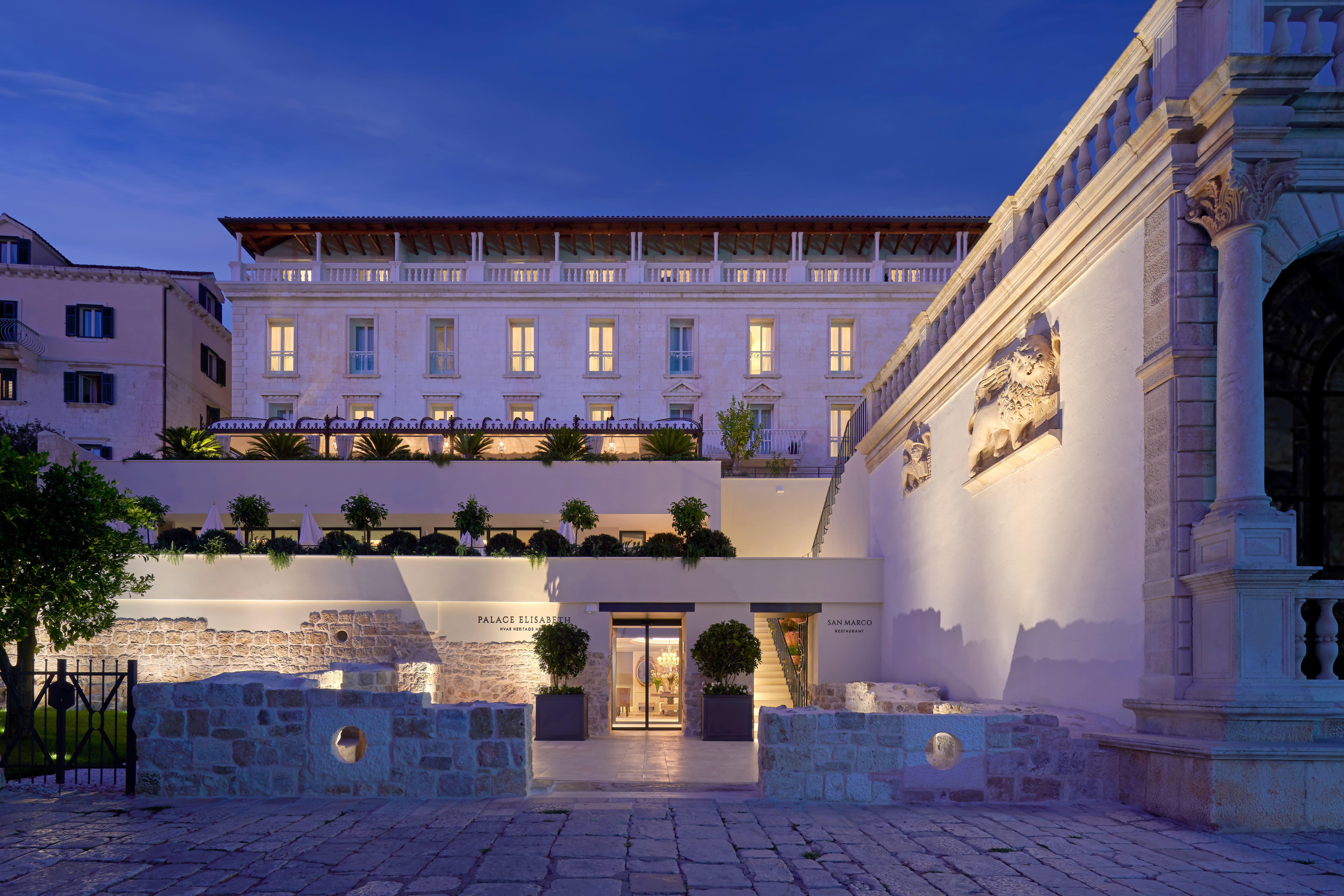 Palace Elisabeth, Hvar Heritage Hotel - The Leading Hotels Of The World 흐바르 외부 사진